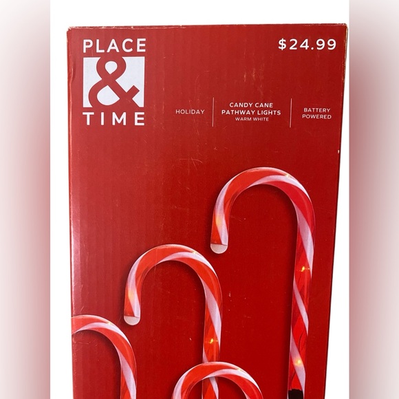 Pathway Candy Cane Lights, Time & Place - Picture 6 of 9